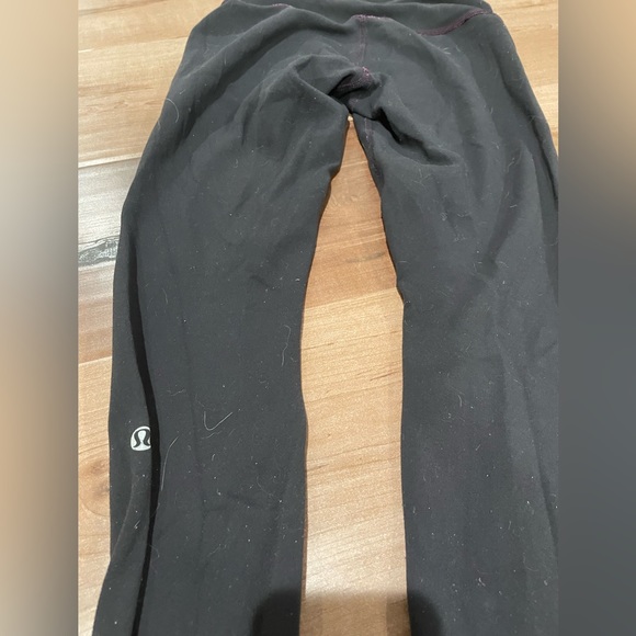 Reversible black and pink leggings - Picture 4 of 10